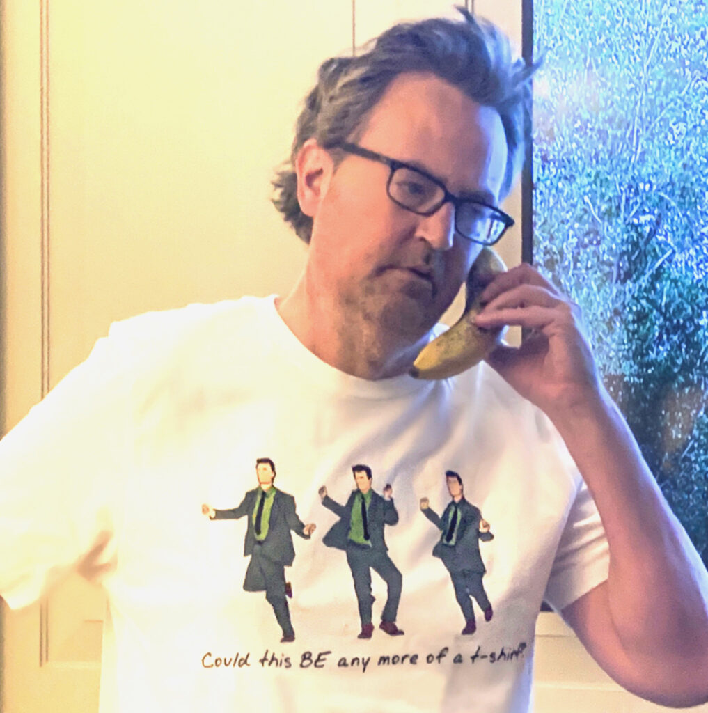 Matthew Perry releases 'Chandler Bing' apparel collection ...