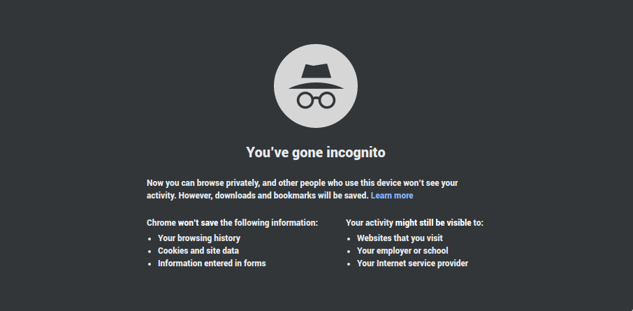 incognito