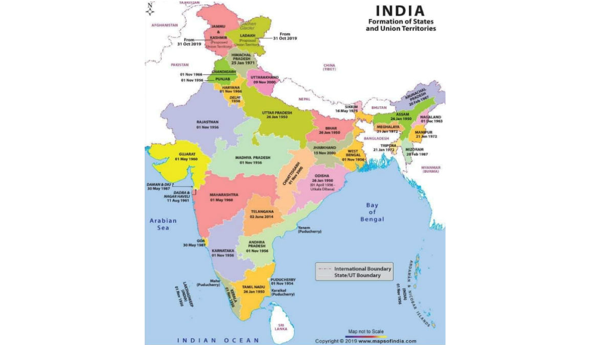 How Did India S States Get Their Names Hello Tricity