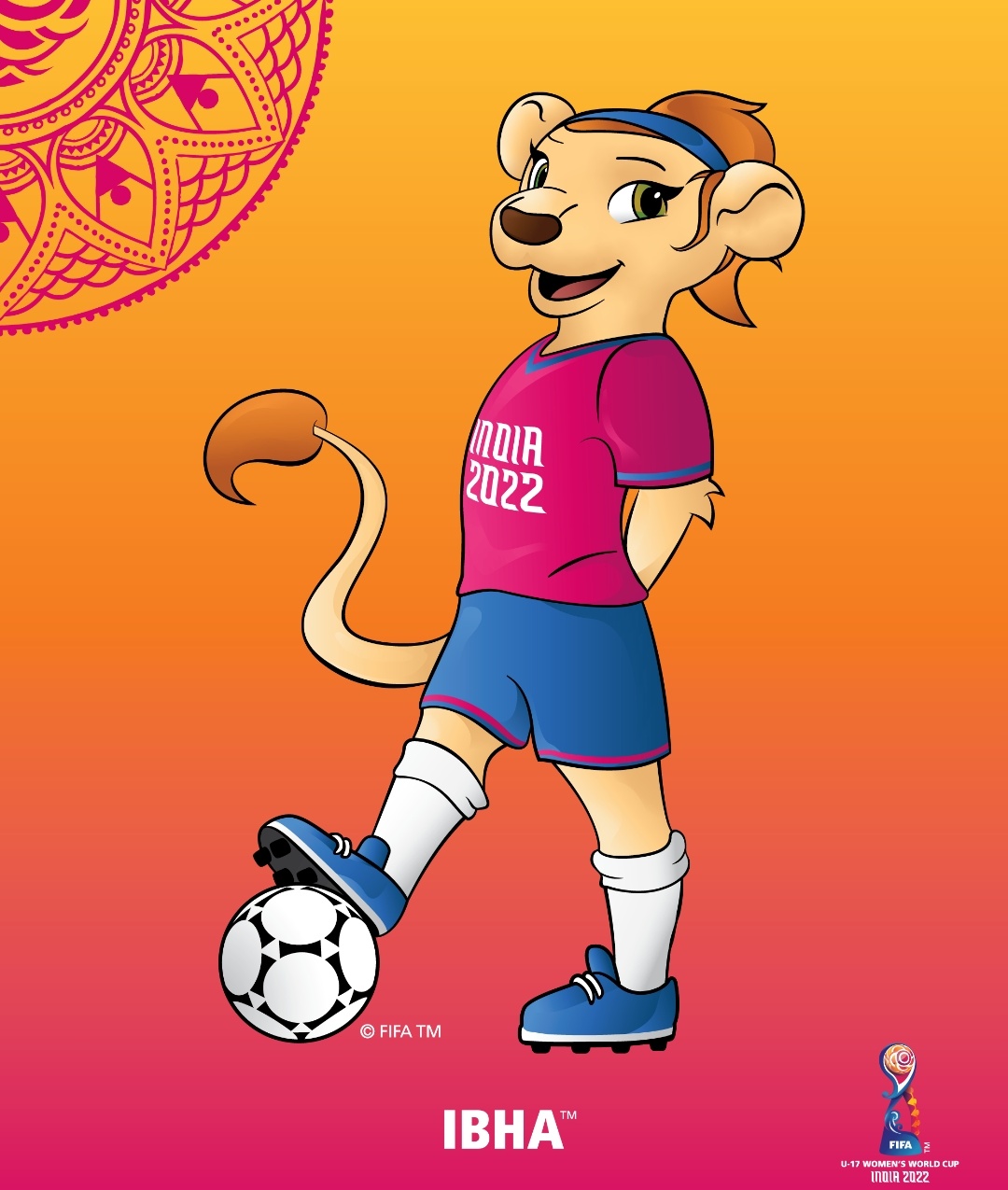 Official Mascot Revealed For Fifa U 17 Womens World Cup India 2022