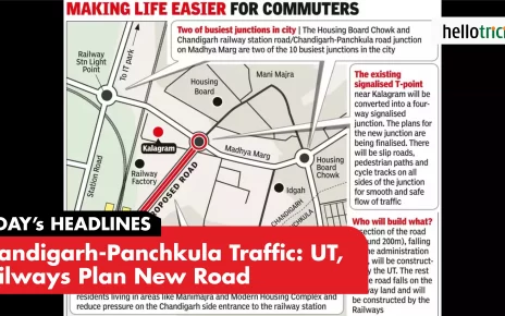 Chandigarh-Panchkula-Traffic