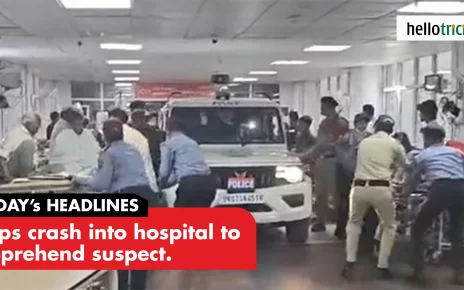 Cops-Crash-Into-Hospital